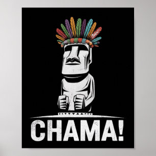 Chama Fighter Mixed Martial Arts Fan Jjb Boxing Mu Poster