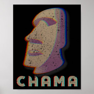 Chama Fighter Mixed Martial Arts Fan Jjb Boxing Mu Poster