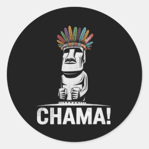 Chama Kämpfer Mma Fan Jjb Boxen Muay Thai Kickbox Runder Aufkleber