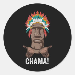 Chama Paotan Mixed Martial Arts Fan Jjb Boxing Mua Runder Aufkleber