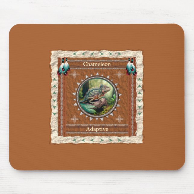 Chamäleon Adaptive Energie Mousepad (Vorne)