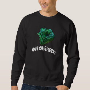 Chamäleon Eidechse Geckos Reptilien Haustier Grill Sweatshirt