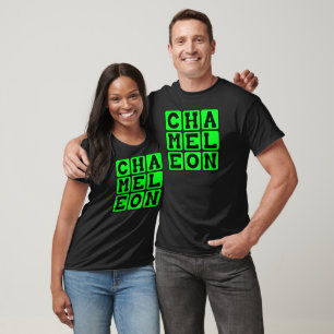 Chamäleon, Farbwechselndes Reptil T-Shirt