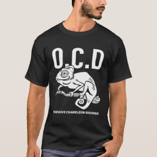 Chamäleon Grüne Eidechse Reptil T-Shirt
