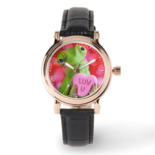 Chamäleon-Herz (Liebe dich) Armbanduhr