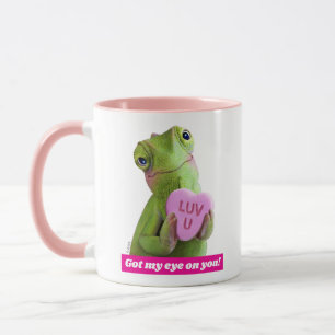Chamäleon-Herz (Liebe dich) Tasse
