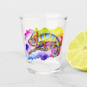 Chamäleon Schnapsglas