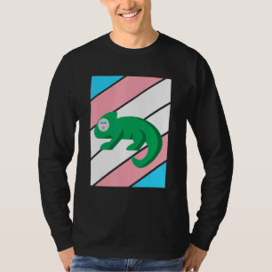 Chamäleon-Stolz Transgender-Flagge LGBT stolzer Ve T-Shirt