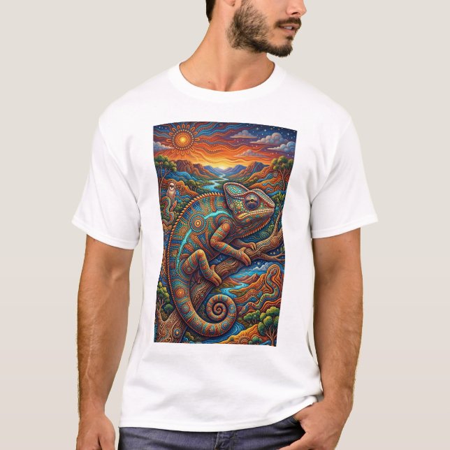 CHAMÄLEON T-Shirt (Vorderseite)