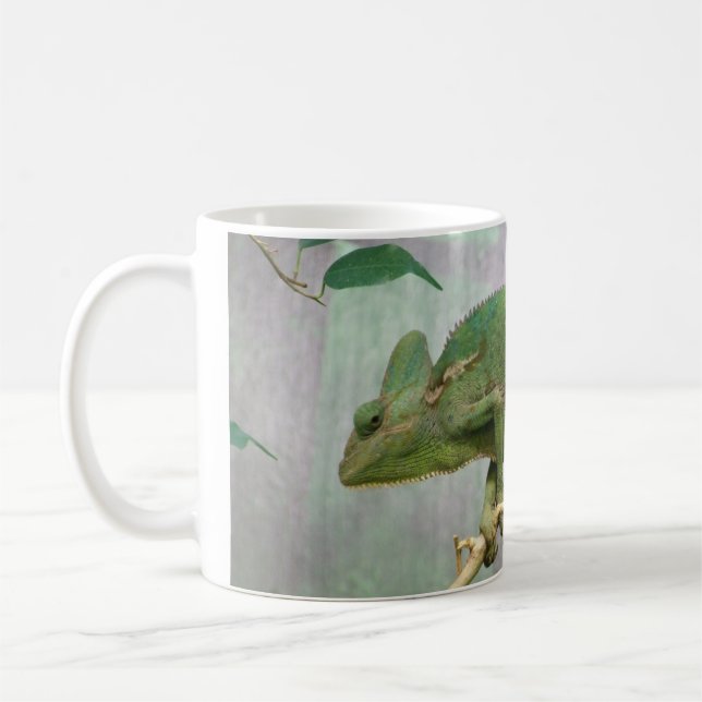 Chamäleon-Tasse Kaffeetasse (Links)