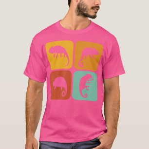 Chamäleons I Ästhetik I Reptil I Eidechse I Chamäl T-Shirt