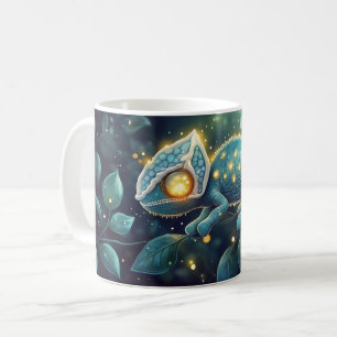 Chamäleons sind Reptilien, die zu den Eidechsen ge Kaffeetasse