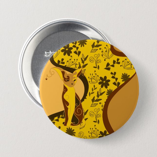 Chamalion Button (Vorne & Hinten)