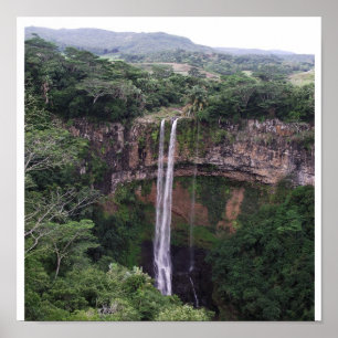 Chamarel Falls, Mauritius Poster