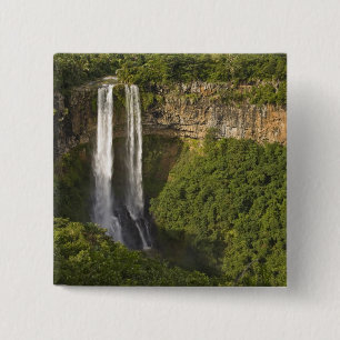 Chamarel Wasserfall am höchsten auf Mauritius, übe Button