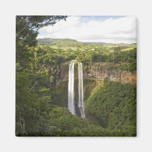 Chamarel-Wasserfall-höchster auf Mauritius, über 2 Magnet