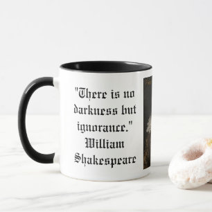 Chamber Magazine Shakespeare on Darkness Tasse