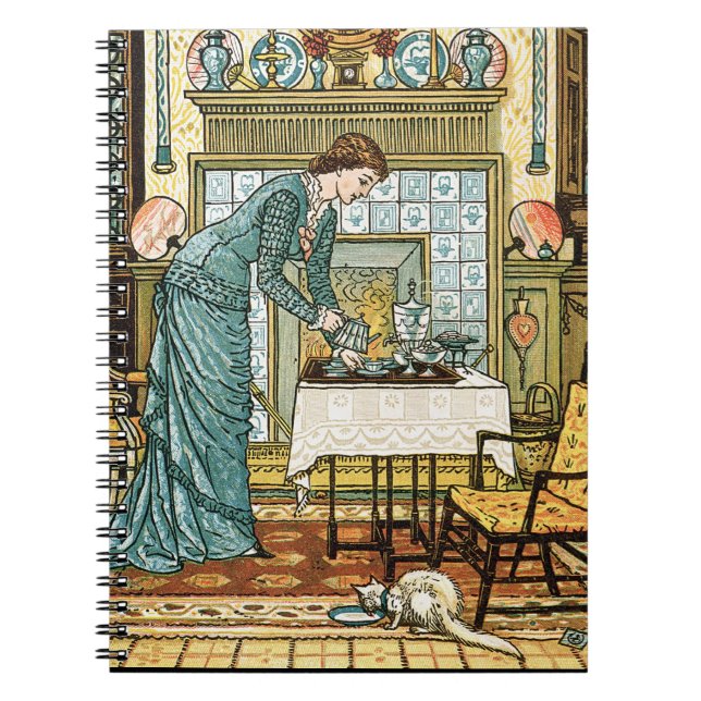 Chamber meiner Dame, Frontispiz 'zum Haus-Galan Notizblock (Vorderseite)