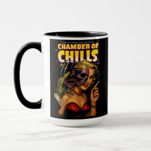 Chamber of Chills Vintage – Weibliche Femme Fatale Tasse