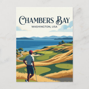 Chambers Bay USA Postkarte