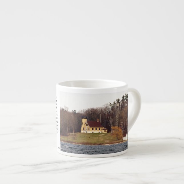 Chambers Island Light Espresso Tasse (Vorderseite Rechts)