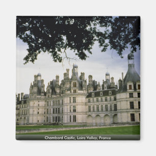 Chambord Castle, Loire Valley, Frankreich Magnet