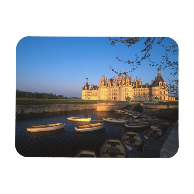 Chambord Chateau, Loire Valley, Loir-et-Cher, Magnet (Horizontal)
