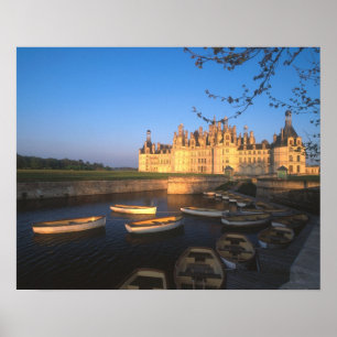 Chambord Chateau, Loire Valley, Loir-et-Cher, Poster