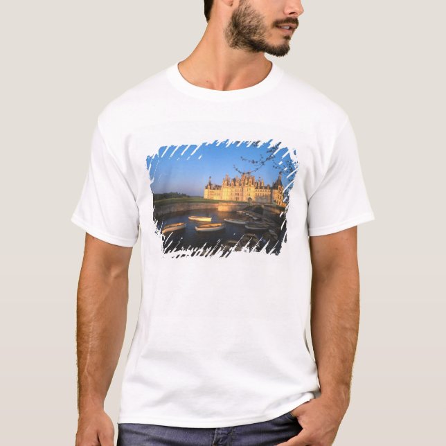 Chambord Chateau, Loire Valley, Loir-et-Cher, T-Shirt (Vorderseite)