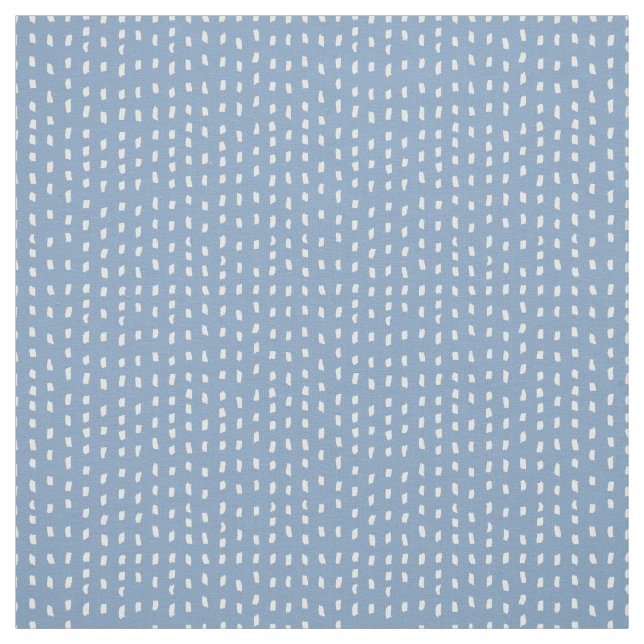 Chambray Blue Rustic Dash Paint Texture Stoff (Muster)