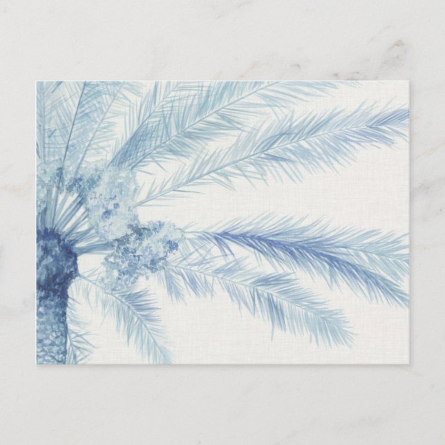 Chambray Palms II Postkarte (Vorderseite)