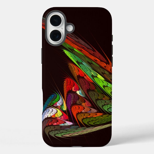 Chameleon Abstrakt Art Case-Mate iPhone Hülle (Rückseite)