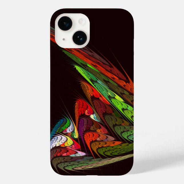 Chameleon Abstrakt Art Case-Mate iPhone Hülle (Rückseite)
