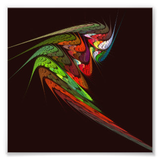 Chameleon Abstrakt Art Foto drucken