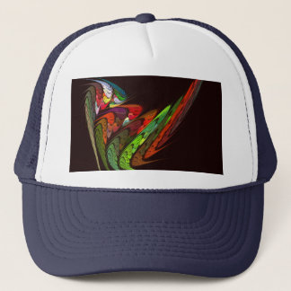 Chameleon Abstrakt Art Hat Truckerkappe