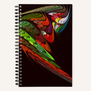 Chameleon Abstrakt Art Notizbuch