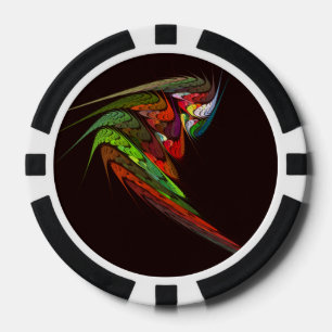 Chameleon Abstrakt Art Pokerchips