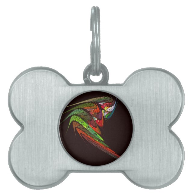Chameleon Abstrakt Art Tiermarke (Vorderseite)