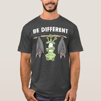 Chameleon Bat Fairytale Be Different T-Shirt