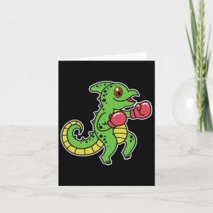 Chameleon Boxing Karte