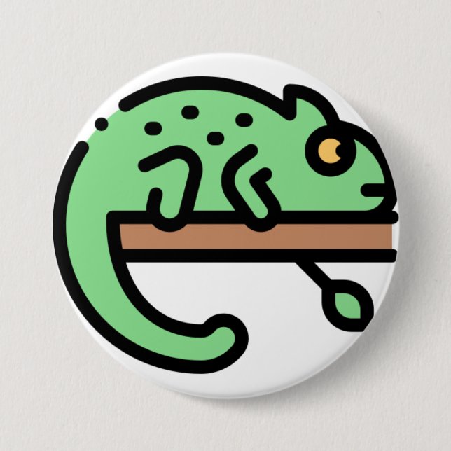 Chameleon Button (Vorderseite)