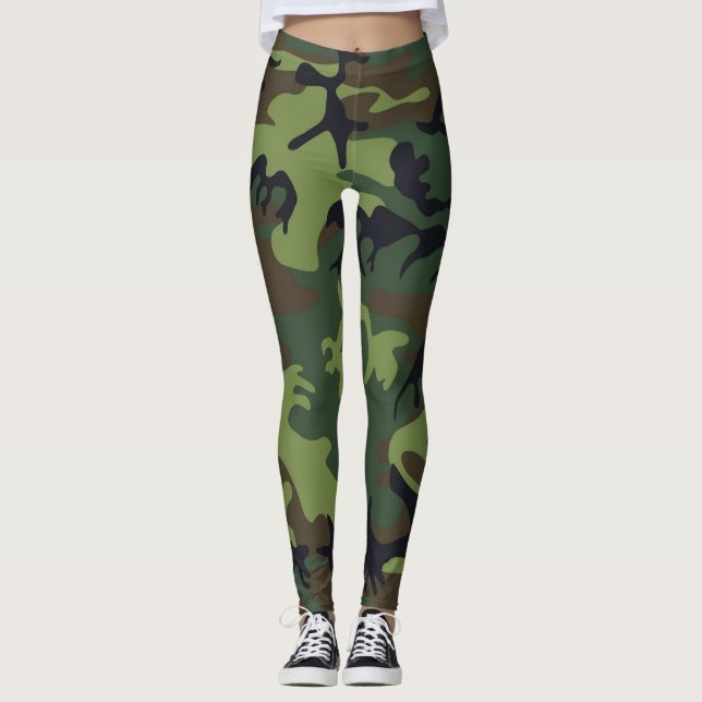 Chameleon Camouflage Leggings (Vorderseite)