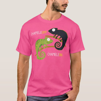 Chameleon Chameleoff I Reptile Lizard Terrarium Pe T-Shirt