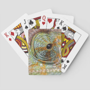 Chameleon Eye Mod Stylish Animal Spielkarten