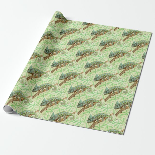 Chameleon Geschenkpapier (Ungerollt)