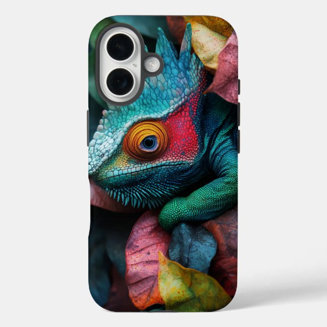 Chameleon Glow - Nature's Camouflage Phone Case (Rückseite)