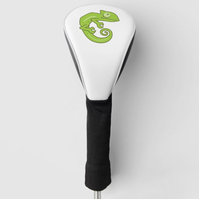 Chameleon Golf Headcover (Vorderseite)
