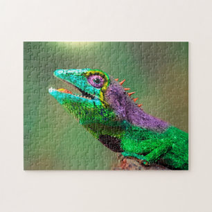 Chameleon Head Nah-up, Jigsaw Puzzle