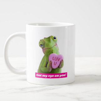 Chameleon Heart (Luv U) Jumbo-Tasse