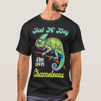 Chameleon Just A Boy, der Chameleons T - Shirt Lie